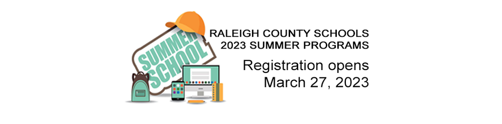 RALEIGH COUNTY SCHOOLS 2023 SUMMER PROGRAMS  Hollywood Elementary